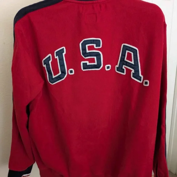 Polo Ralph Lauren Vancouver Olympic 2010 1/4 Zip Sweater - Picture 2 of 3